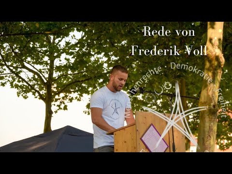 Frederik Voll (Kundgebung Passau 08.08.2020)