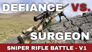 Long Range Sniper Rifle Battle V1: Defiance vs Surgeon