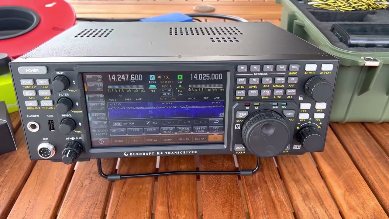 2022 W1CLT on Elecraft K4