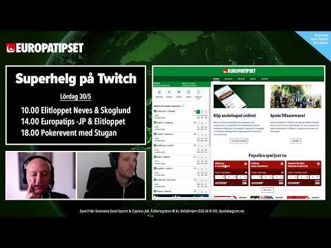 Europatips 30/5 JACKPOT!