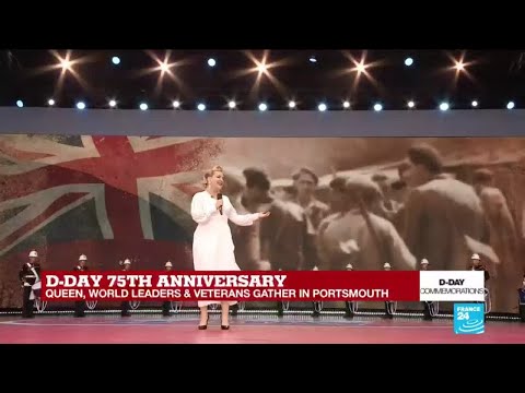 D-Day anniversary: Singer Sheridan Smith performs "We’ll Meet Again"