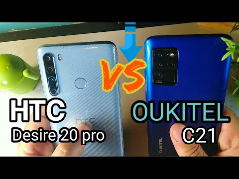 HTC Desire 20 Pro VS Oukitel C21 | Speed Test, Gaming, Geekbench 5!
