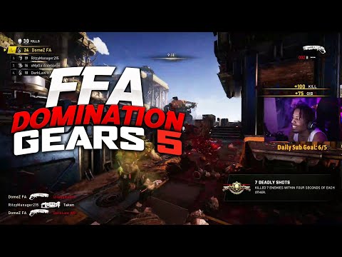 Using my Movement to win a FFA Match - GEARS 5