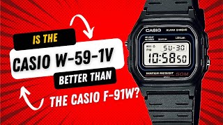 The Casio W-59-1V: F-91W killer? #w59 #W591v