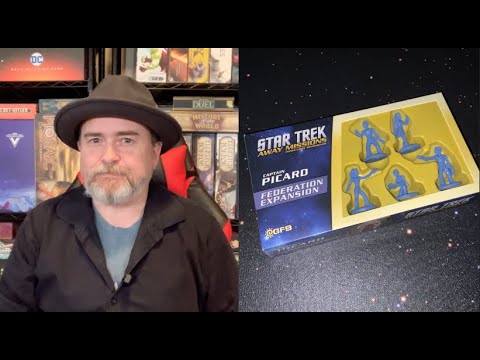 The Discriminating Gamer: Star Trek: Away Missions - Captain Picard Federation Expansion