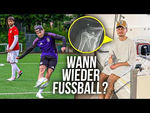 WANN KANN ICH WIEDER FUßBALL SPIELEN? | Road to Comeback #2