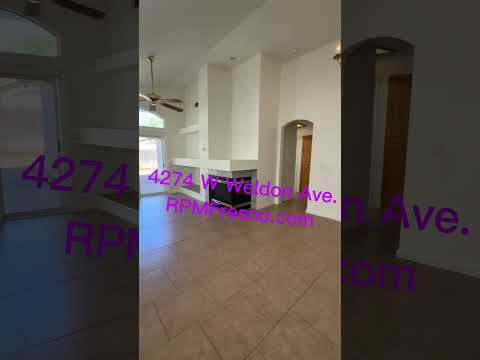 $2,150 Blythe & McKinley, 3 Bedroom - W. Weldon Ave, West Fresno property video