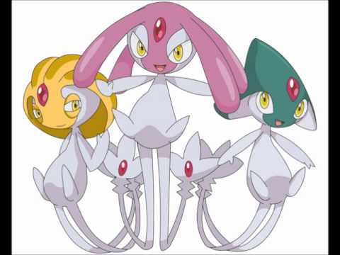 Pokemon D/P Azelf/Uxie/Mesprit Battle theme extended
