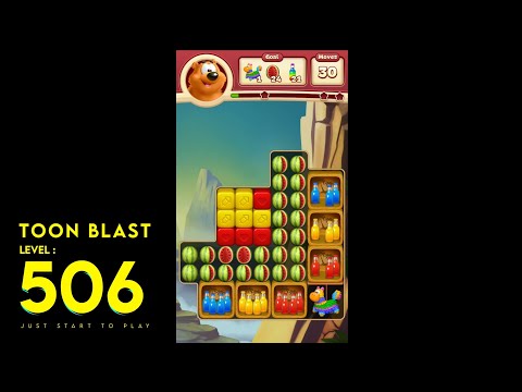 Toon Blast Level 506