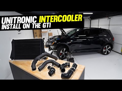 MK7 GTI Unitronic Intercooler & Charge Pipes Install