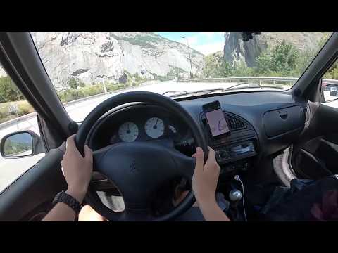 Citroën Saxo 1.4VTS Pèage + acceleration