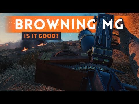 ► M1917 BROWNING MG: IS IT GOOD?! - Battlefield 1 Turning Tides DLC