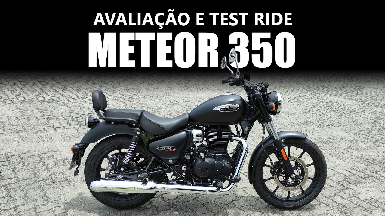 Royal Enfield Meteor 350 Avaliação e Test Ride
