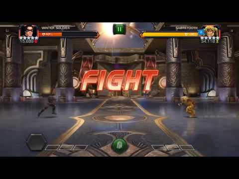 MCOC - Ultron’s Assualt - Variant, Chapter 1.3 Mini Boss Sabretooth vs Winter Soldier