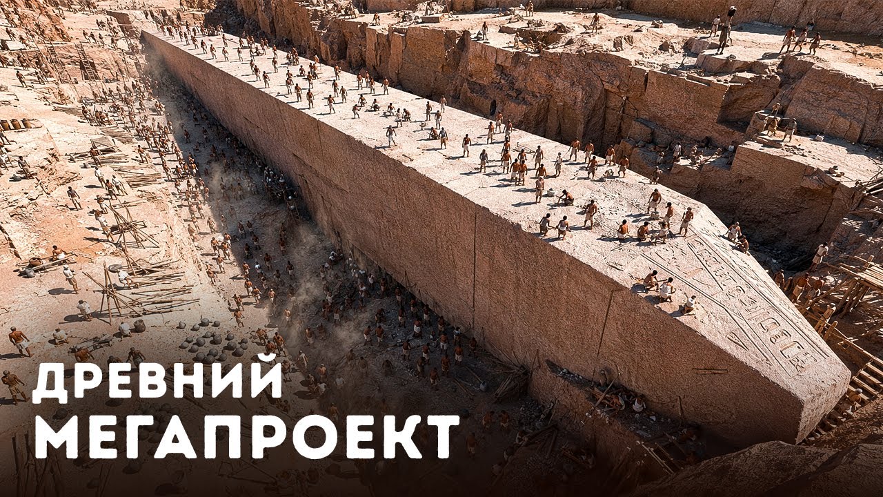 Гигантский древний обелиск найден в Египте — использована неизвестная техн
