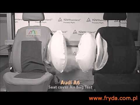 Pokrowce samochodowe do Audi A6 dostępne na stronie: http://pokrowce.fryda.com.pl/

Przedstawiamy test bocznych poduszek powietrznych w fotelach Audi A6 na które zostały założone pokrowce samochodowe KEGEL-BŁAŻUSIAK. Test Air Bag został przeprowadzony prz