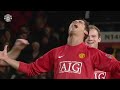 Cristiano Ronaldo Spikey Hair Scream Celebration Rare Free Clip | Manchester United 2008