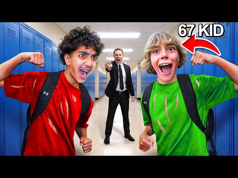 I Got Into a Fight With 67 KID at SCHOOL.. *arrested*