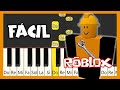 Roblox Theme The Great Strategy TUTORIAL DE PIANO FÁCIL
