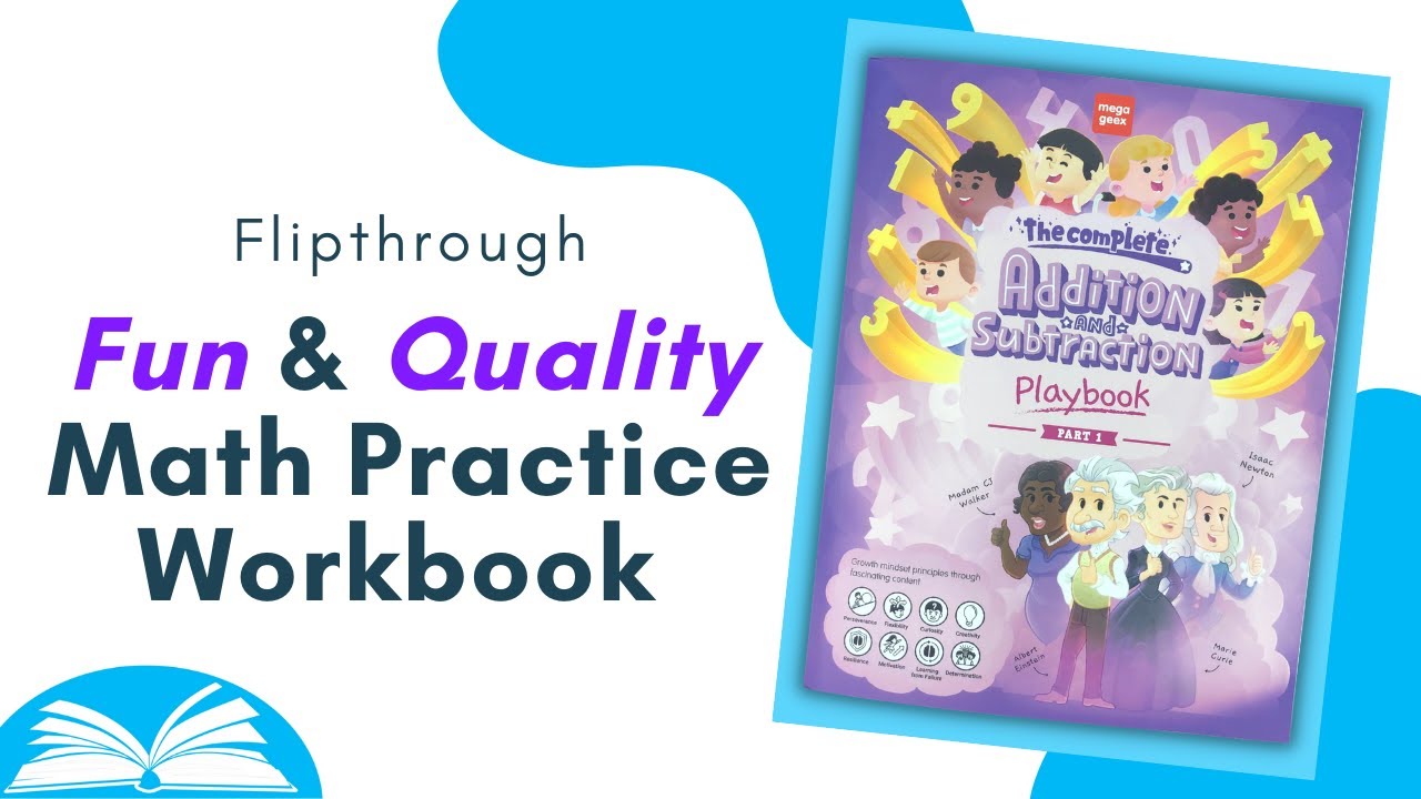 MegaGeex Addition & Subtraction Playbook Flipthrough | Homeschool Math