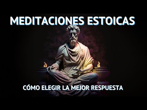 MEDITACIÓN ESTOICA GUIADA | CÓMO elegir LA MEJOR RESPUESTA.
