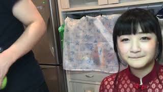 清水愛　家から放送