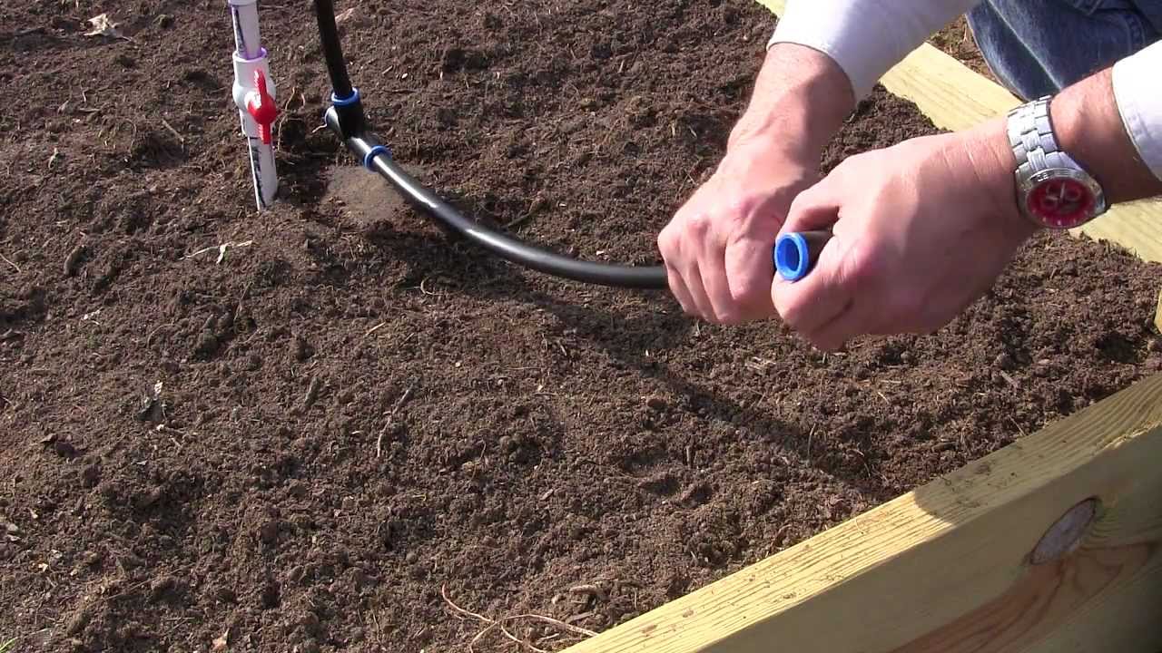Automatic Garden Drip Irrigation Part 3: Final Prep Work, Drip Tubing, Fittings & Emitters