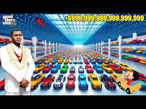 SHINCHAN AND CHOP OPEN CAR SHOWROOM AND BECOME BILLIONAIRE IN GTA 5 || SUMITOP EXTRA