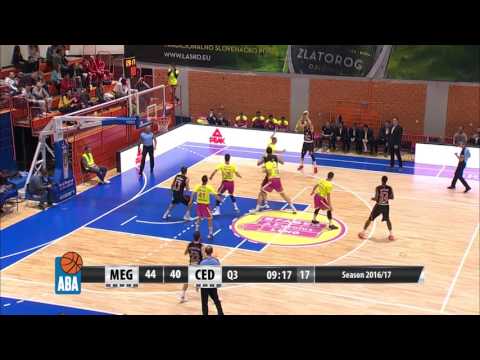 ABA Liga 2016/17 highlights, Round 5: Mega Leks - Cedevita (15.10.2016)