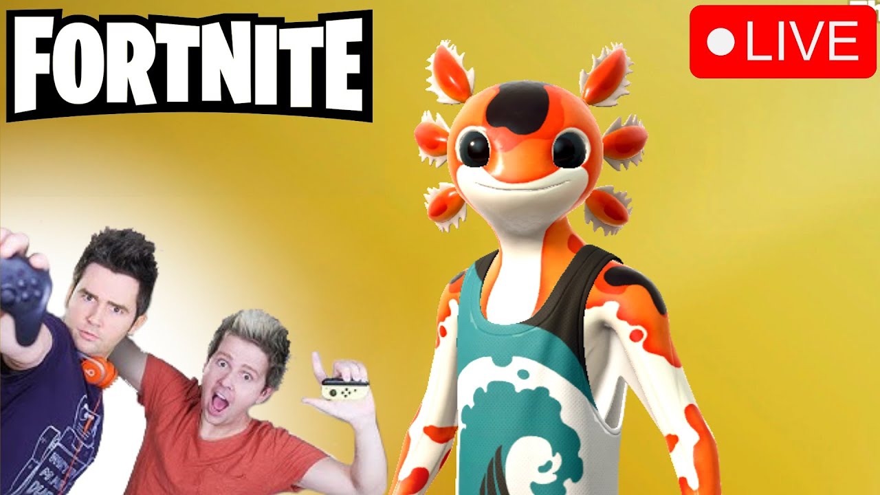 LIVE Playing HUGE Fortnite Update Power Hour + New Skin!