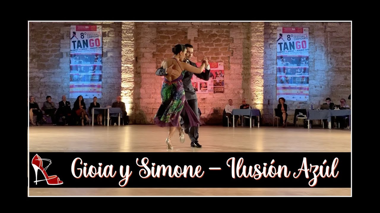 Gioia Abballe e Simone Facchini - Ilusión Azúl (vals) 2/2 - 8° Festival e Campionato Italiano Tango