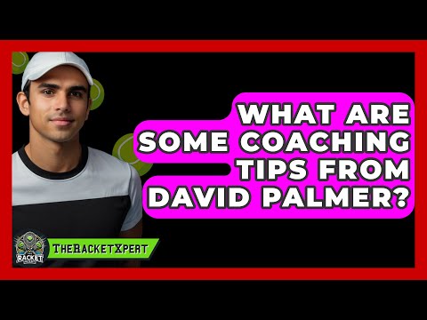 What Are Some Coaching Tips From David Palmer? - The Racket Xpert