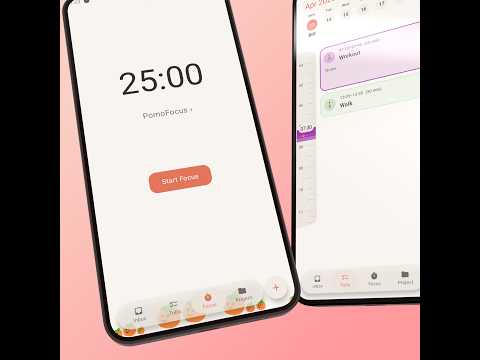 PomoFocus · Daily Planner