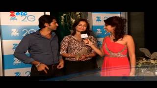 Hiten tejwani and gauri pradhan at zee 20years of celebrations