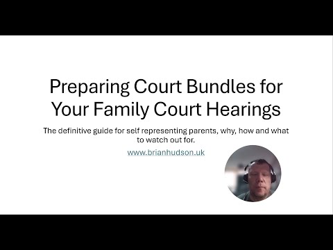 Preparing Court Bundles for Your Family Court Hearings