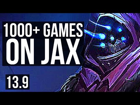 JAX vs OLAF (TOP) | 2.9M mastery, 6/1/6, 1000+ games | KR Diamond | 13.9