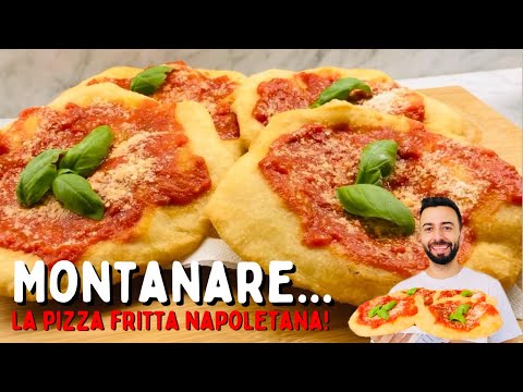 MONTANARE - LA PIZZA FRITTA NAPOLETANA - FACILE E VELOCE! (Ricetta Completa)