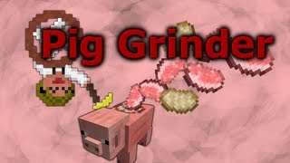 Pig Grinder ModShowoff! Bacon Volcano! 1.4.7 Minecraft
