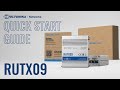 Teltonika Routeur industriel LTE RUTX09