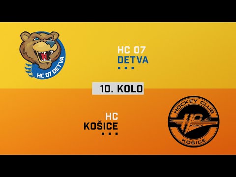 10.kolo HC 07 Detva - HC Košice HIGHLIGHTS