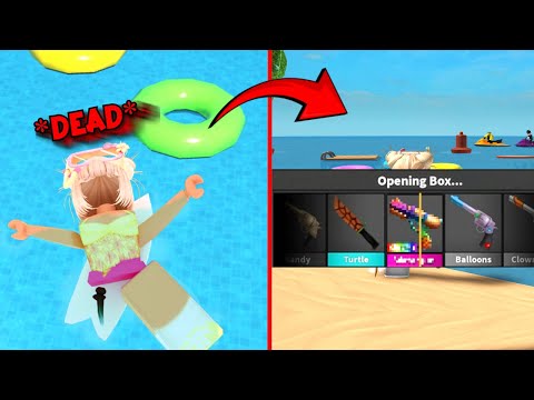 DIE in MM2 = UNBOX A SUMMER BOX..