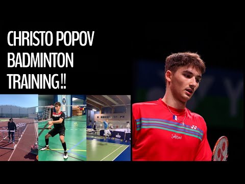 Christo Popov badminton training - Christo Popov Training to be the next world no 1