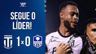 VITÓRIA E LIDERANÇA PARA O TERESINA! 🔥 | TERESINA 1x0 OEIRENSE | CAMPEONATO PIAUIENSE 2026