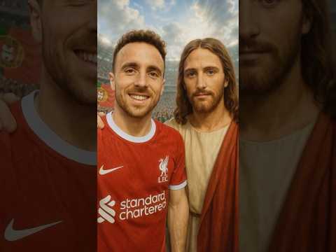 Diogo Jota’s Final Match ⚽️ Welcomed to Heaven by Jesus Christ 🙏 #shorts #fyp