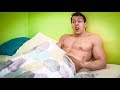 Harte Morgenroutine eines Bodybuilders