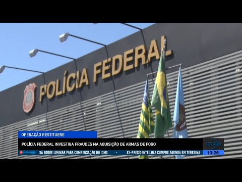 Polícia Federal investiga fraudes na aquisição de armas de fogo 01 08 2022