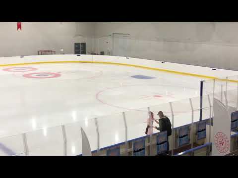 Defne Çetin. Artistik Buz Pateni Türkiye Şampiyonası Intermediate Novice