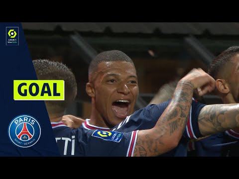 Goal Kylian MBAPPE (36' - PSG) STADE BRESTOIS 29 - PARIS SAINT-GERMAIN (2-4) 21/22