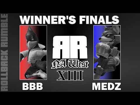 BBB (Falco) vs Medz (Fox) | Winner's Finals | Rollback Rumble: NA West 13