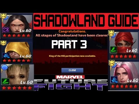 [MFF] Marvel Future Fight Shadowland Guide Floor 11-15 (VIP3)